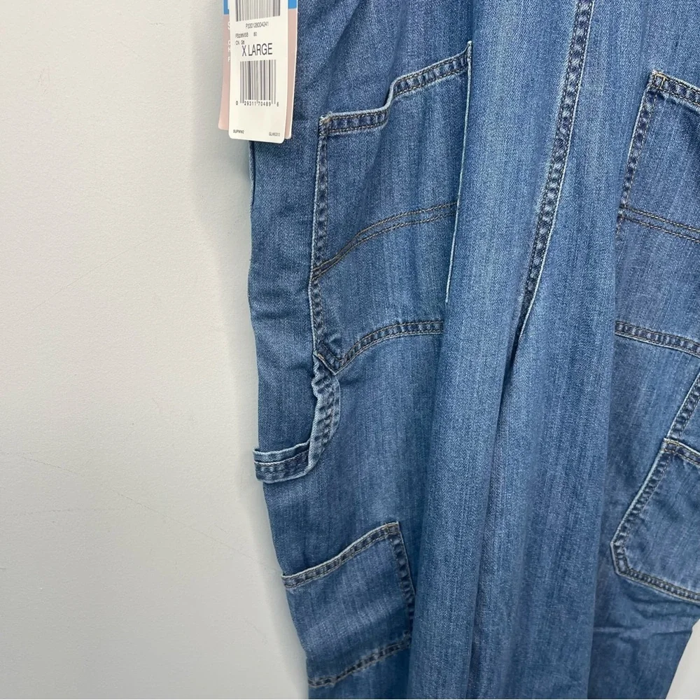 Men’s Dickies‎ Bib overalls relaxed fit straight fit X-Large xl Denim Overalls